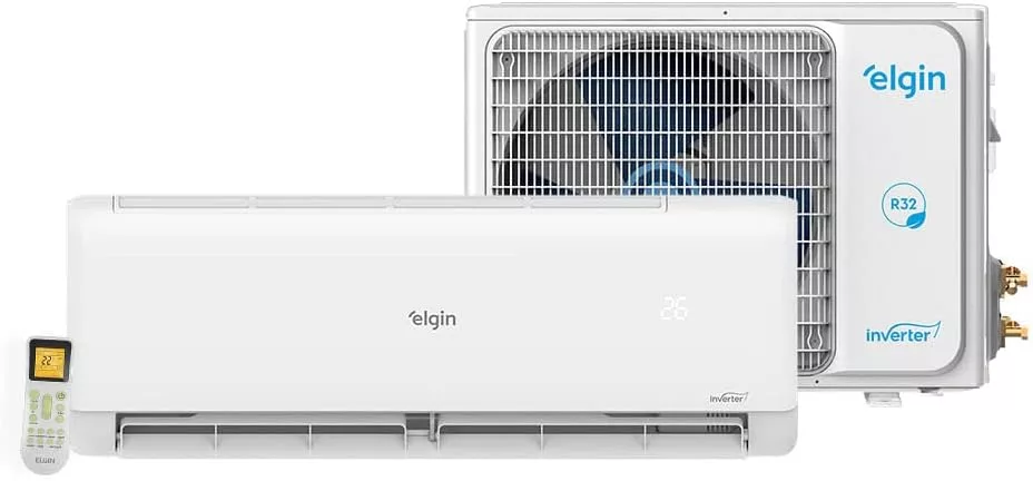 Ar Condicionado Split Hi Wall Elgin Eco Inverter II 9000 BTU/h Frio 45HJFI09C2IA - 220 Volts