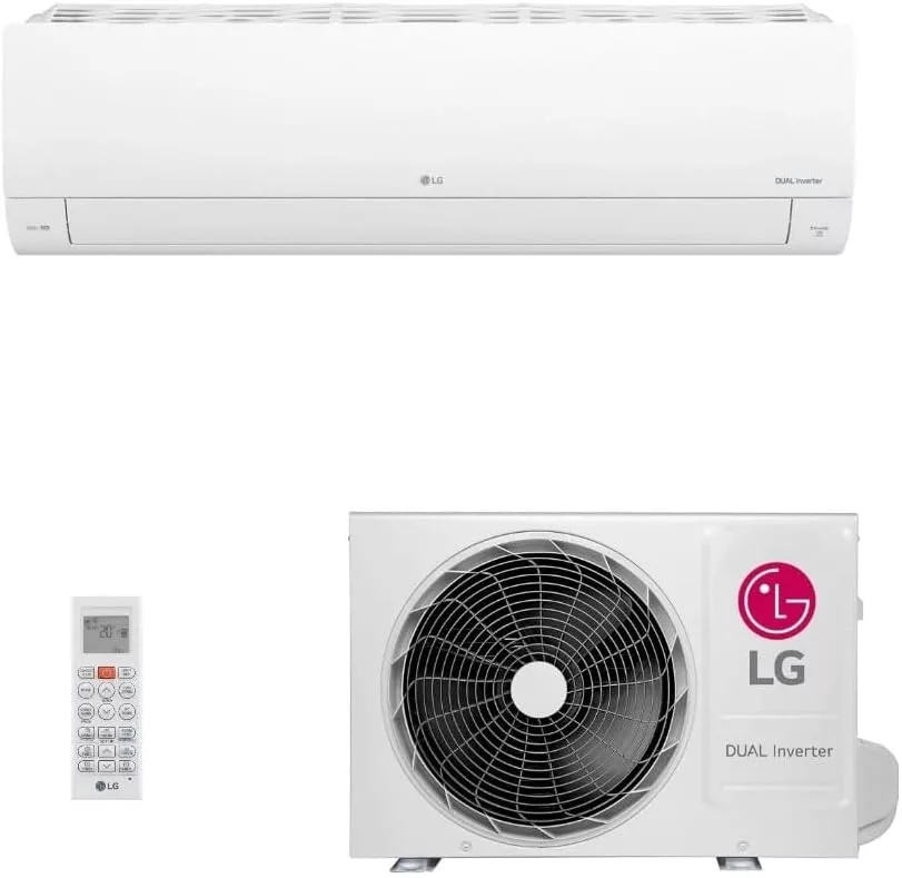 Ar-condicionado Lg Dual Inverter Voice + IA 9000 Btus Frio Branco S3-q09aa31a - 220v