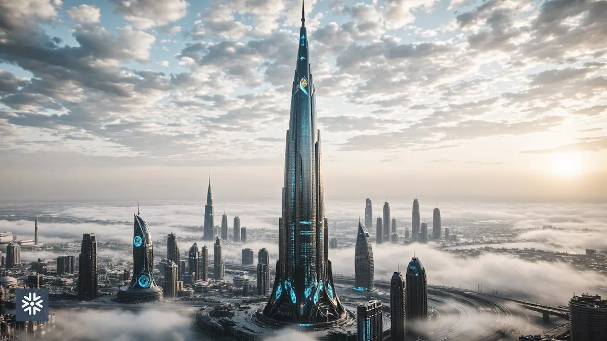 Tecnologia de refrigeração do Burj Khalifa em ação